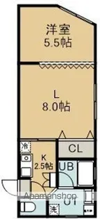 VILLA ANGEL【2階】の間取り